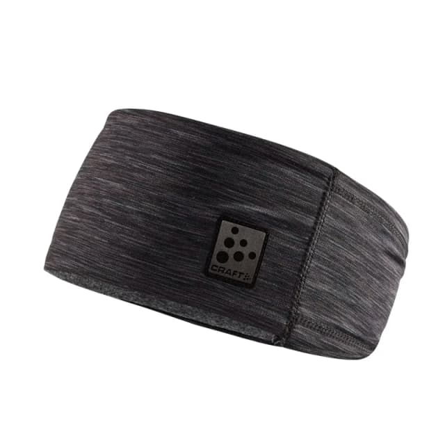Headband Craft microfleece shaped Noir Unisex TU