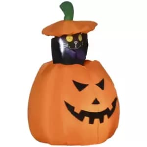 Inflatable Halloween Pumpkin Outdoor Decoration Waterproof LED Light