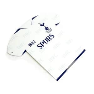 Spurs Shirt Shaped Metal Sign