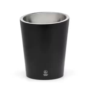 Champagne Cooler Double Walled in Black Matt Finish