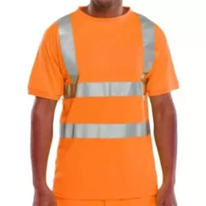 Crew Neck T-Shirt Orange - Size 3XL