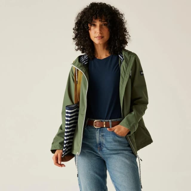 Womens waterproof jacket Regatta Bayletta II Vert Female 38