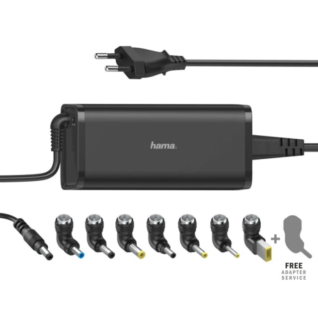 Hama Hama 00200003 mobile device charger Laptop Black AC Indoor 00200003