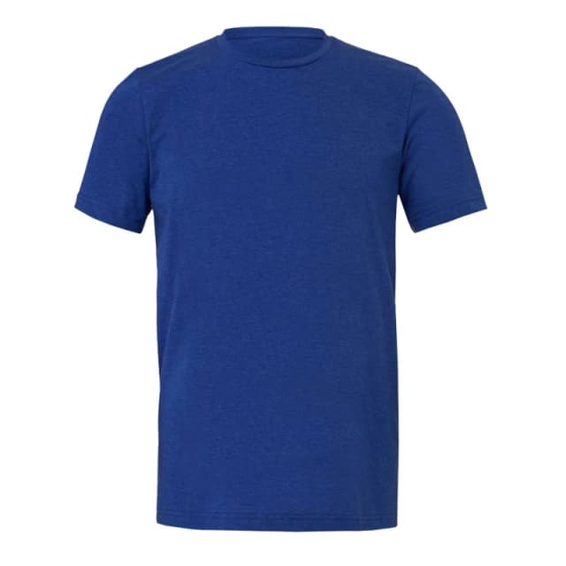 Bella + Canvas Mens T-Shirt in Dark Blue Size: XS Dark Blue Male XS