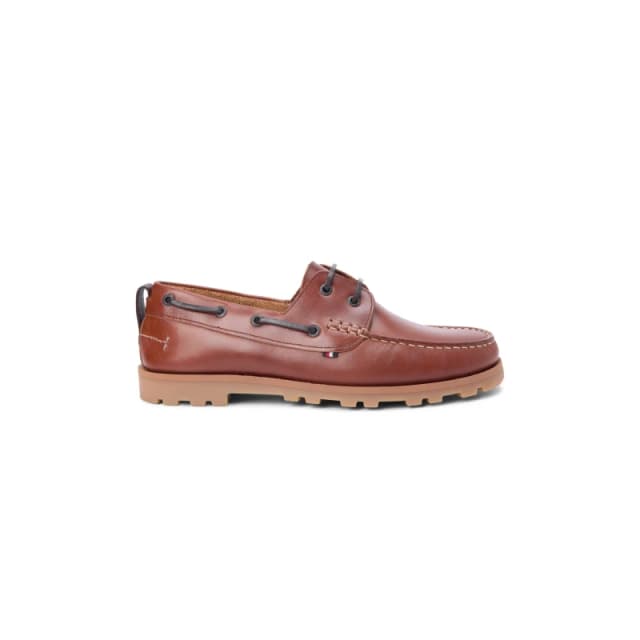 Tommy Hilfiger Tommy Boat Shoe Lth Sn62 Ginger Clay male 7 (41)