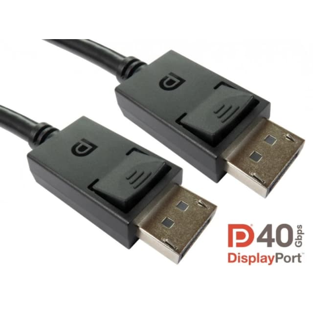 Cables Direct 2M DISPLAYPORT 2.1 CERTIFIED DP40