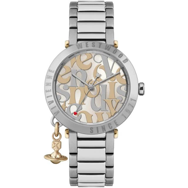 Vivienne Westwood Orb Logomania Watch Silver/Silver female One Size