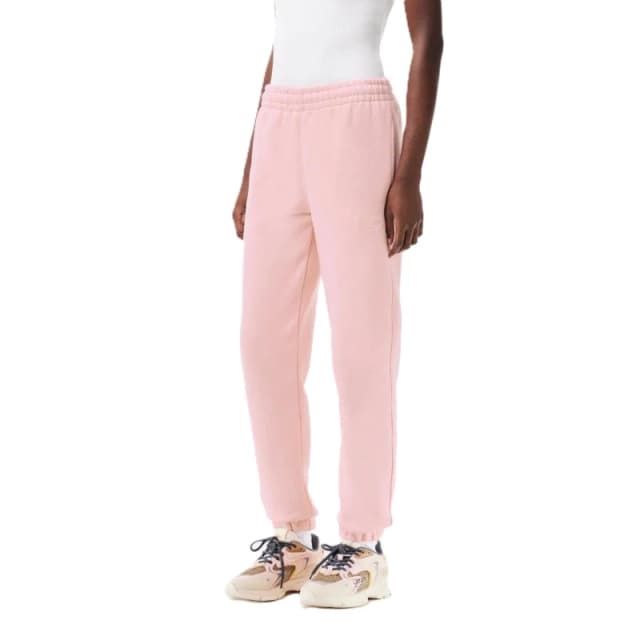 Lacoste Womens Closed Hem Fleece Joggers Waterlily female 4 (32)