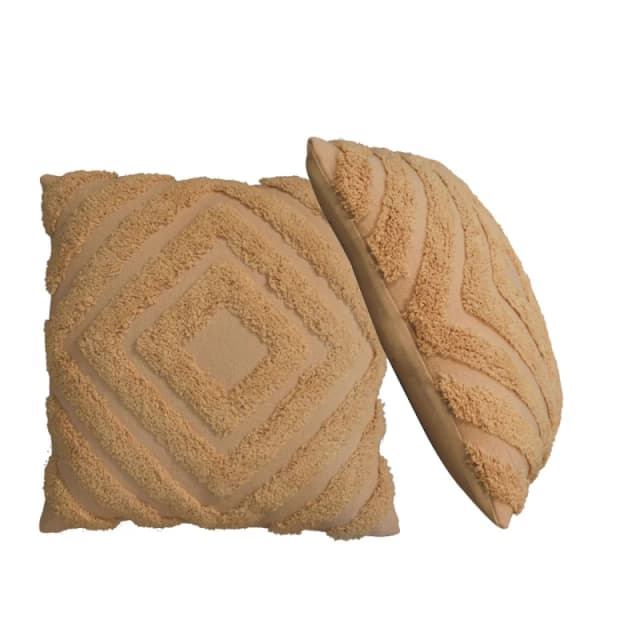 Artisan Furniture Artisan Furniture Mustard Diamond Cushion Set of 2