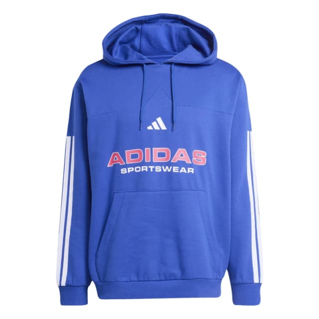 adidas House of Tiro Nations Pack Hoodie Adults Dk Blue/White male S