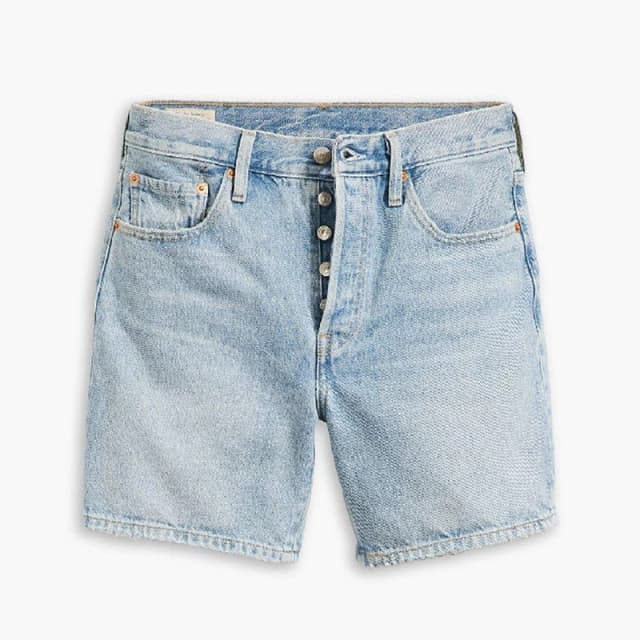 Levis Womens Mid Thigh Denim Shorts Ojai Luxor Last female 25 L32