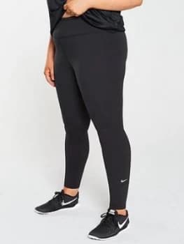 Nike The One Legging (Curve) - Black, Size 18-20=1X, Women
