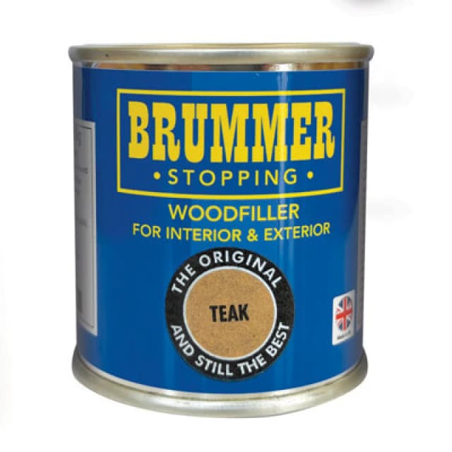 Brummer Wood Filler BM30411 Colour: Teak