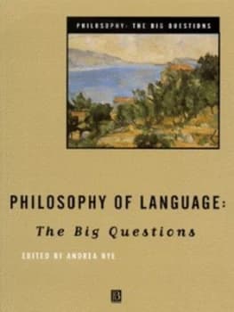 Philosophy of Language by Andrea Nye Book