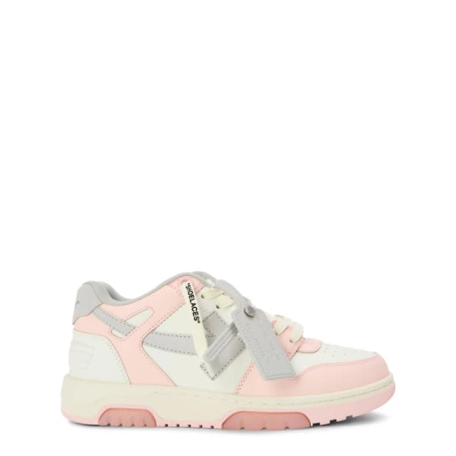 Off White Womens Out Of Office Low-Top Trainers Pink/Light Grey female 3 (36)