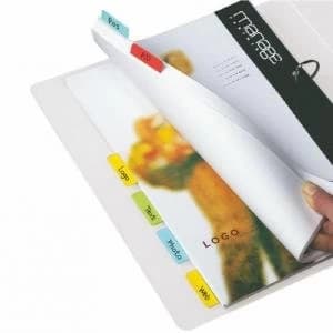 Index Tabs Self Adhesive 40mm Asstd Pack of 48