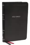 nkjv thinline bible compact imitation leather Black red letter edition