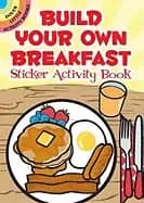 build your own breakfast sticker activity book