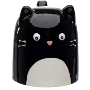 Feline Fine Cat Upside Down Ceramic Mug