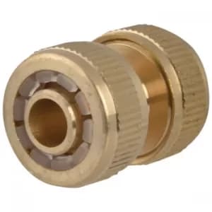 Faithfull FAIHOSEMEND Brass Hose Mender 12.5mm (1/2in)