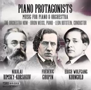 Piano Protagonists Music for Piano & Orchestra by Erich Wolfgang Korngold CD Album