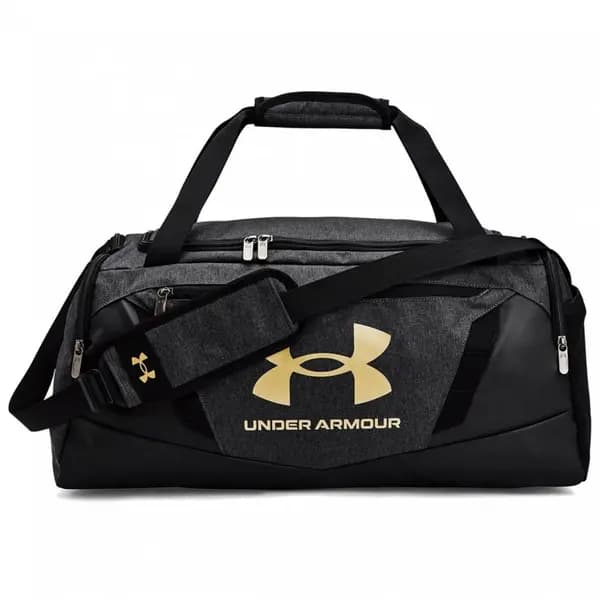 Under Armour Undeniable 5.0 SM Duffle Bag BLACK HEATHER/Gold