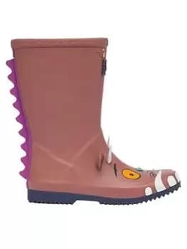 Joules Unisex Kids 3D Gruffalo Wellies - Brown, Size 10 Younger