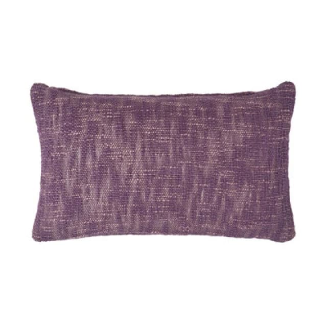 Homescapes Nirvana Cotton Mauve Rectangular Cushion Cover, 30 X 50 Cm