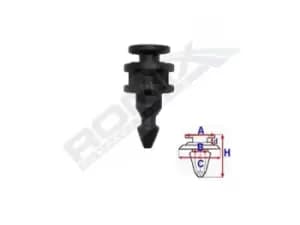ROMIX Clip MERCEDES-BENZ C70162 A0008208164,2E0945230