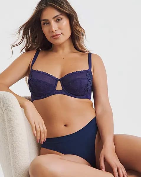 Dorina Curves Aniyan Full Cup Bra Ink INK Female 40E LO67524