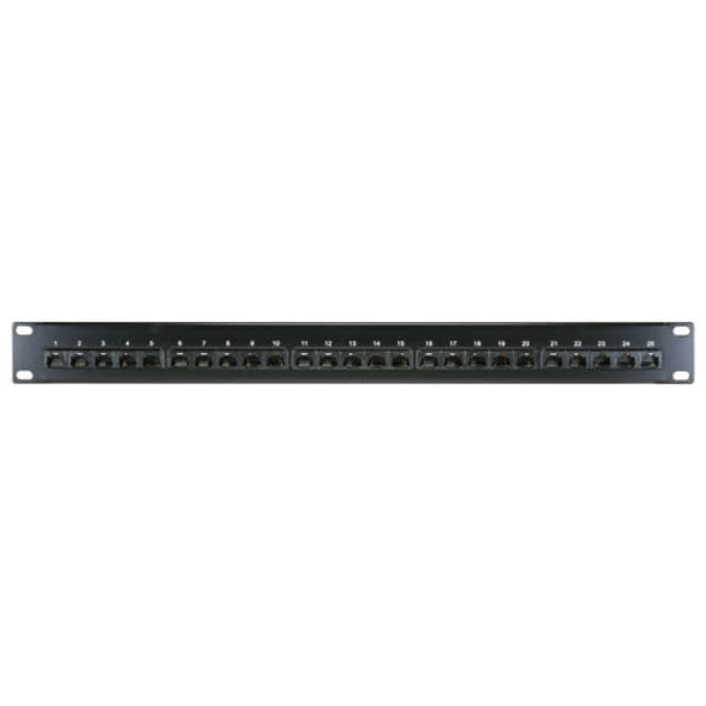 Cablenet Cablenet 25 Way 1u Voice Panel 3 Pair (1,2-3,6-4,5) 72-3397