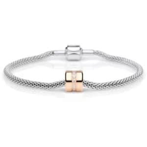 Ladies Bering Steel Rose Bracelet