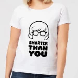 Scooby Doo Smarter Than You Womens T-Shirt - White - 3XL