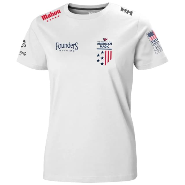 Helly Hansen Womens T-Shirt Helly Hansen AM Blanc Female L