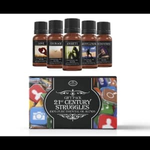 Mystic Moments 21st Century Struggles Essential Oils Blend Gift Pack