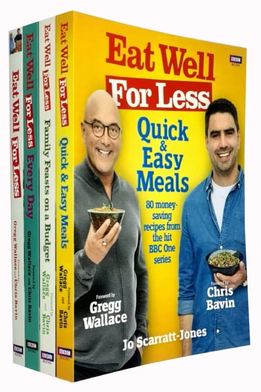 Eat Well For Less Collection 4 Books Set By Jo Scarratt-Jones Quick and Easy Meals Jo Scarratt-Jones Books