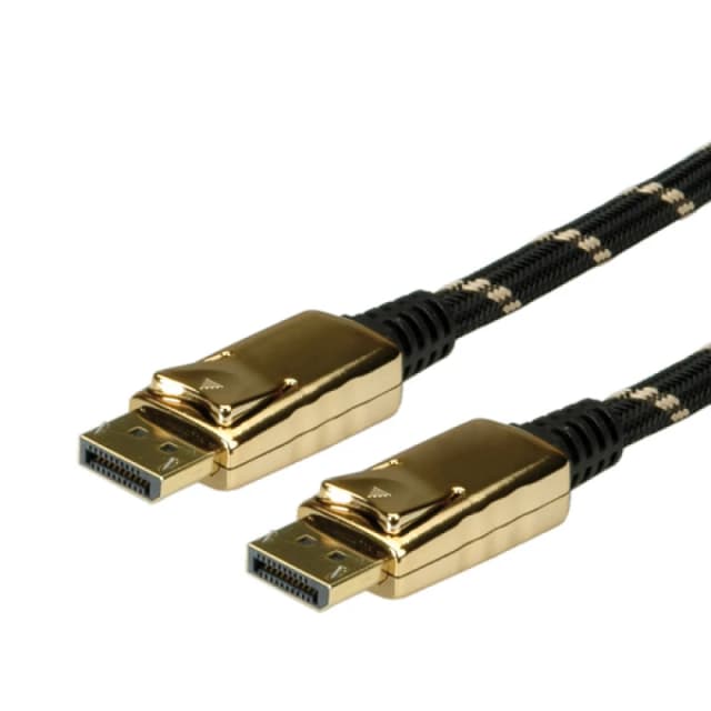 ROLINE GOLD DisplayPort Cable. DP M - DP M 1 m