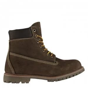Lee Cooper 6" Ladies Boots - DK Brown