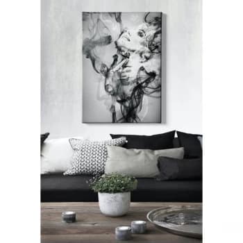 Kanvas Tablo (70 x 100) - 69 Multicolor Decorative Canvas Painting