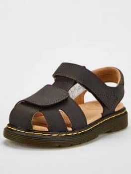 Dr Martens Childrens Moby Il Sandal - Brown