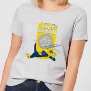 Looney Tunes ACME Face Guard Womens T-Shirt - Grey - 3XL
