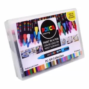 uni POSCA PC-5M Marker Pens Collection Box Pack of 39, none