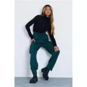 I Saw It First Khaki Cargo Straight Leg Jogger - Green