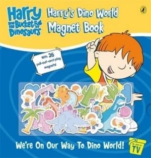 Harrys Dino World Magnet Book by Ian Whybrow and Adrian Reynolds Hardback