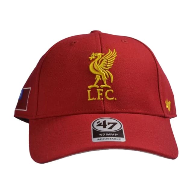 Liverpool FC Womens MVP Flag 47 Baseball Cap in Red Red Female One Size