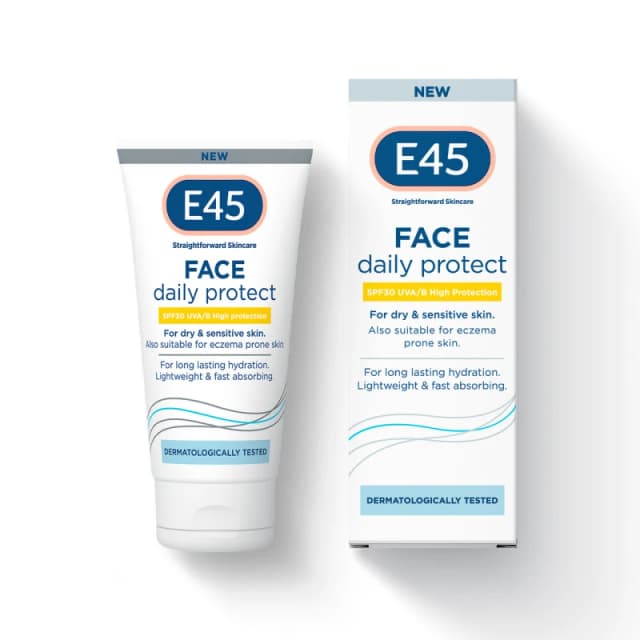 E45 Face Daily Protect SPF 30 UVA/B High Protection - 50ml