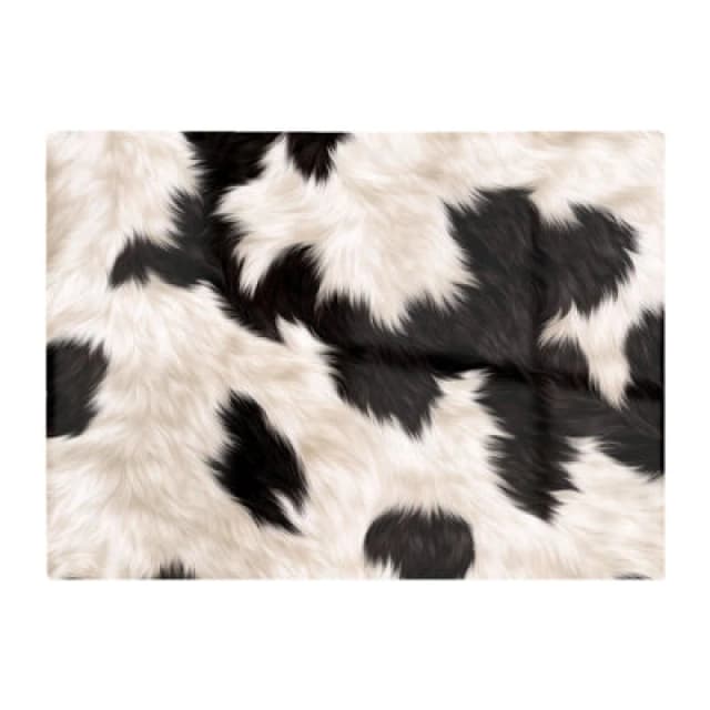 Warren Reed Designer Black And White Cow High Print Chopping Board