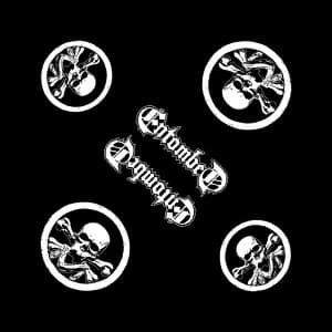 Entombed - Skull Logo Unisex Bandana - Black