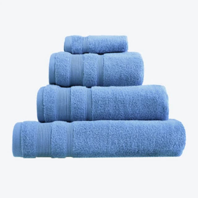 Allure Bath Fashions Luxury Zero Twist Egyptian Cotton Hand Towel - Cornish Blue