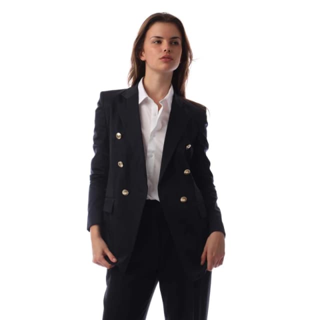 Boss Womens Jatera3 Blazer Dark Blue female 8 (S)